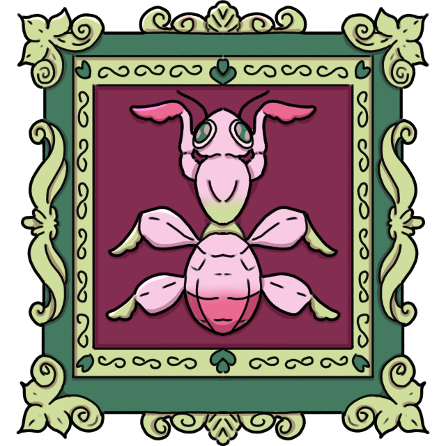 orchid mantis (hymenopus coronatus)